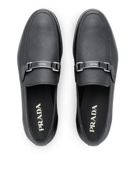 prada saffiano loafers